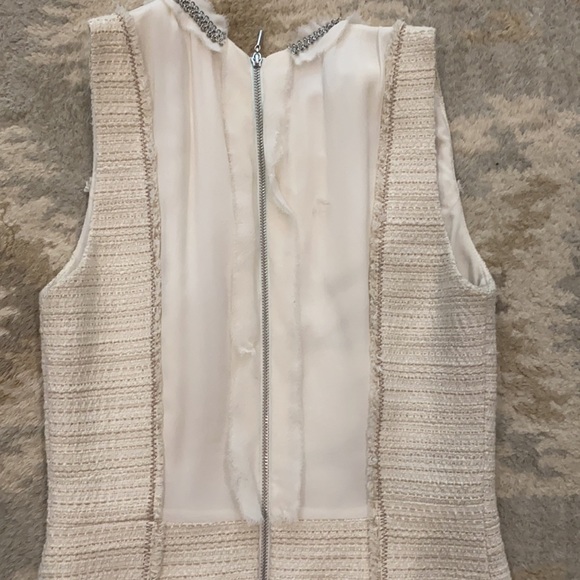 REBECCA TAYLOR IVORY SHEATH DRESS - Picture 5 of 5